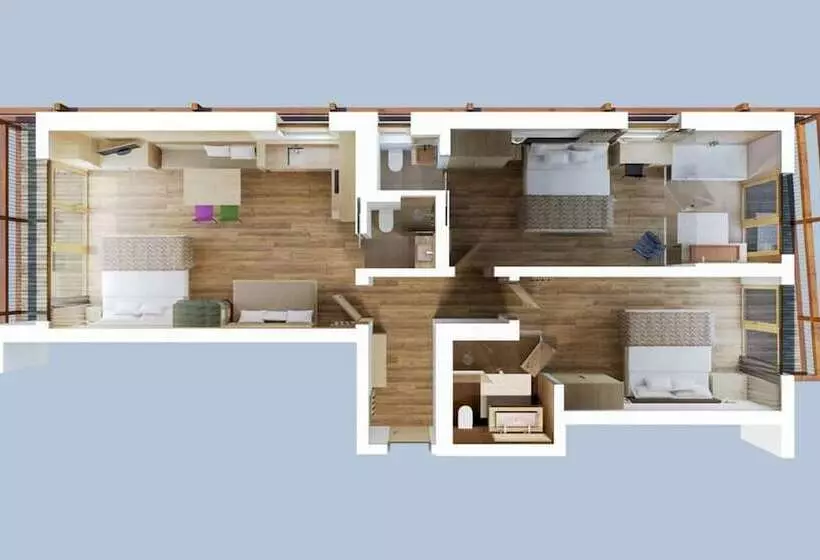 デラックススイート２ベッドルーム, Small Luxury Hotel Of The World   Daspost