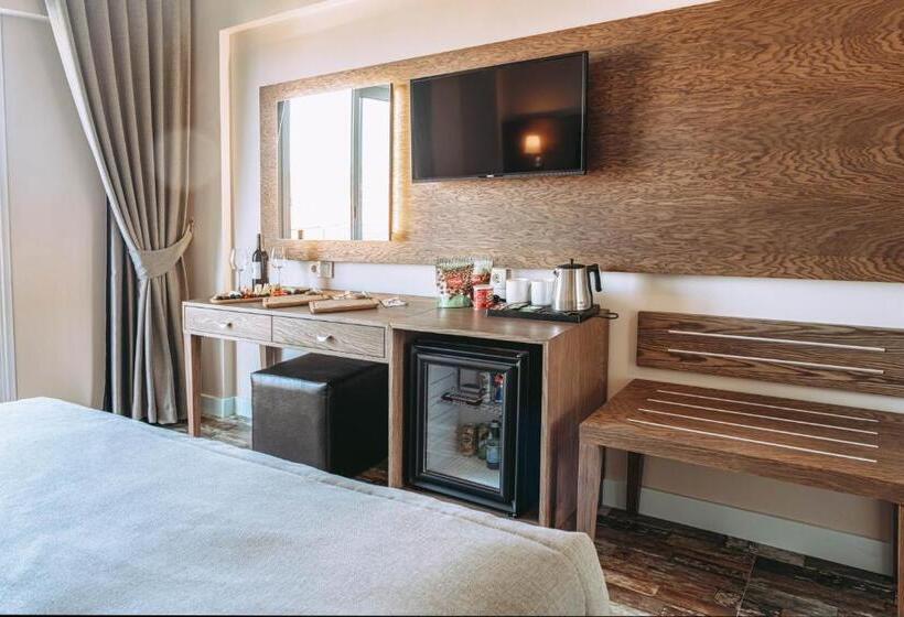 غرفة قياسية مطلّة علي الحديقة, Venezia Alacati By Nobela