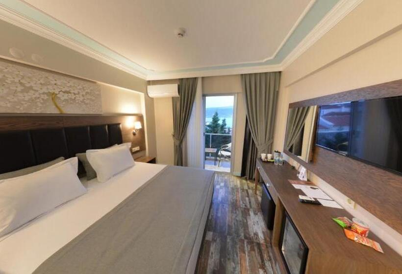 غرفة قياسية مطلّة علي الحديقة, Venezia Alacati By Nobela