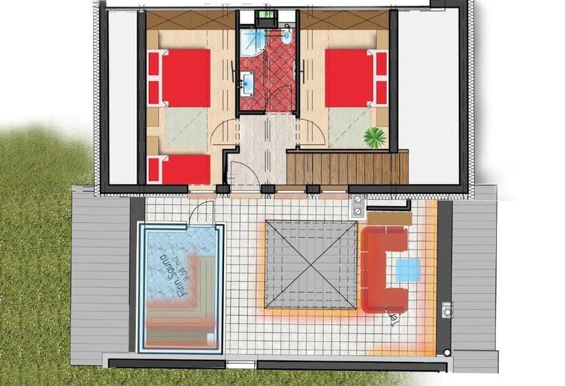 1 Bedroom Penthouse Apartment, Apart Central – Premium Mountain&garden