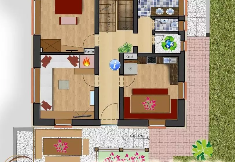 シャレー1寝室, Apart Central – Premium Mountain&garden