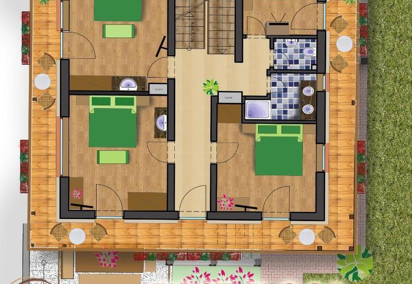 Chalet 1 Soveværelse, Apart Central – Premium Mountain&garden