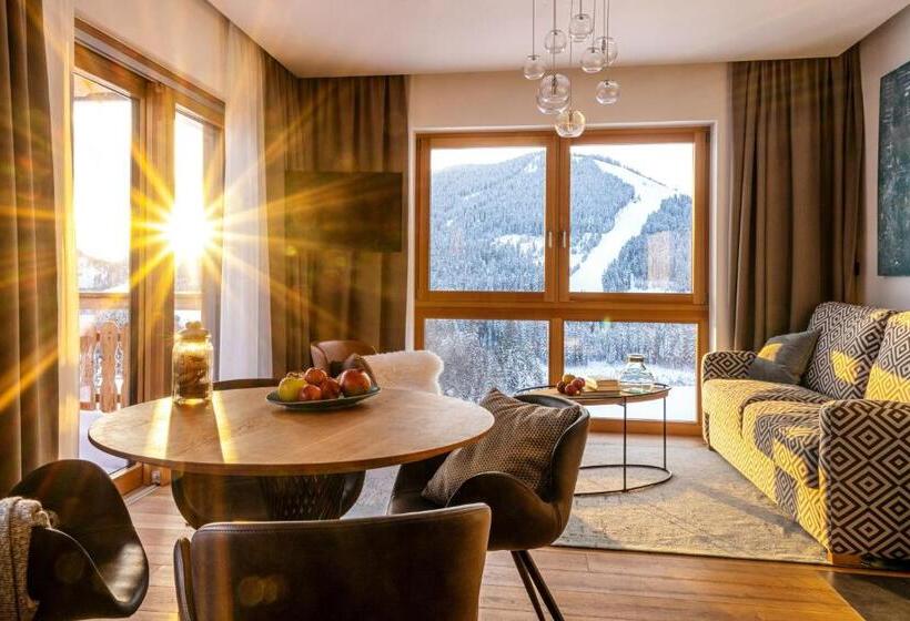 Апартаменты Deluxe 1 Спальня, Alpin Residenz Dachsteinperle