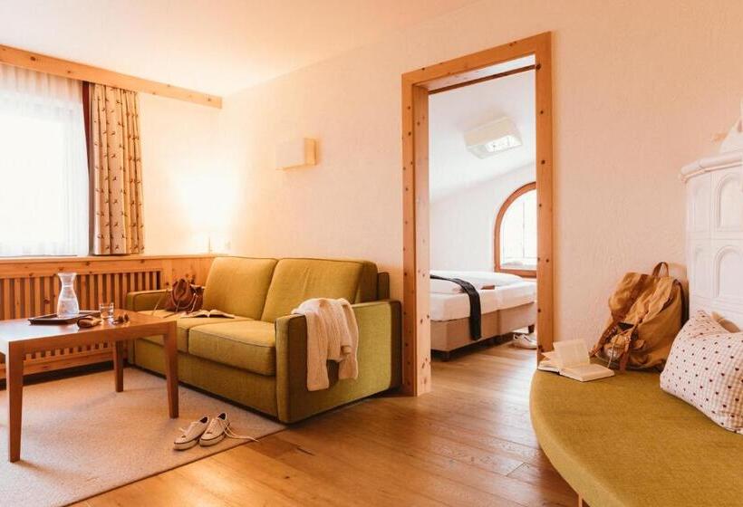 סוויטה עם מרפסת, Gartenhotel Linde 4 Sterne Superior