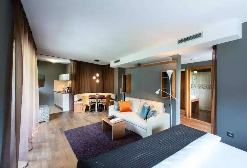 Huoneisto 1 Makuuhuone, Alia Appartements & Wellness