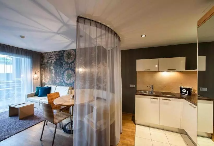 Huoneisto 1 Makuuhuone, Alia Appartements & Wellness
