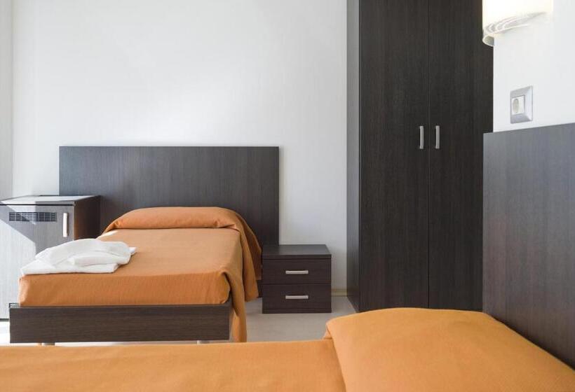 غرفة قياسية ثلاثية, Sharing