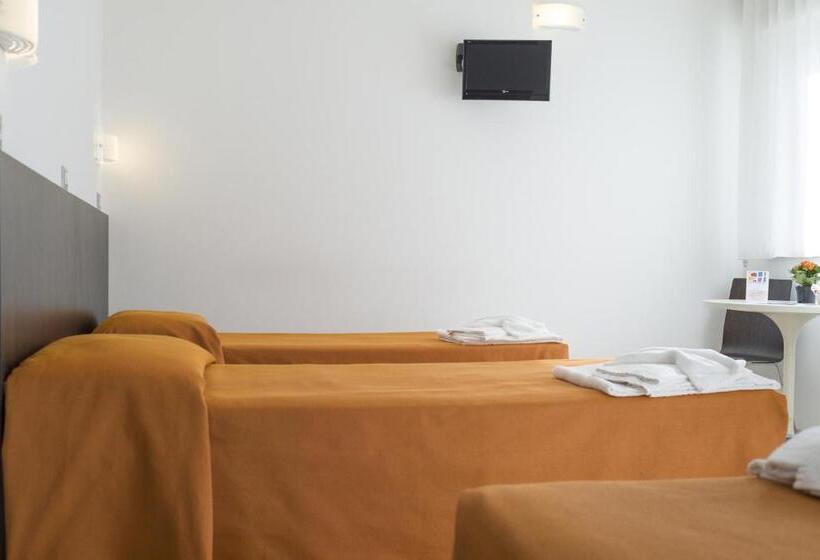 غرفة قياسية ثلاثية, Sharing