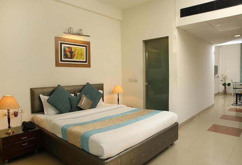 غرفة ديلوكس, Ahuja Residency Parklane, Gurgaon