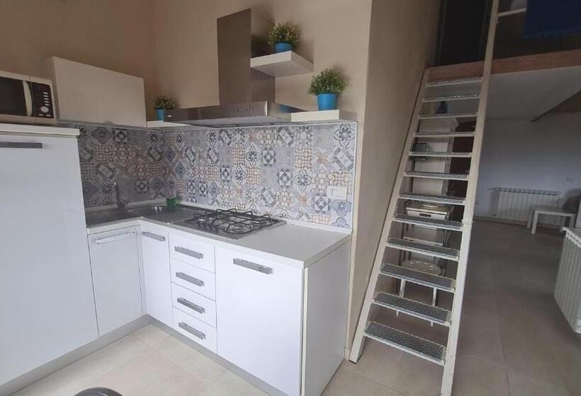 آپارتمان 1 خوابه با چشم‌انداز دریا, Residence Borgo Punta Villa