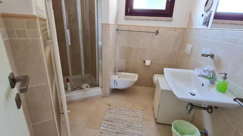 آپارتمان 1 خوابه با چشم‌انداز استخر, Residence Borgo Punta Villa