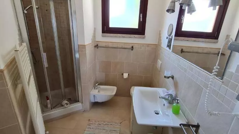 Huoneisto 1 Makuuhuone Allasnäkymä, Residence Borgo Punta Villa