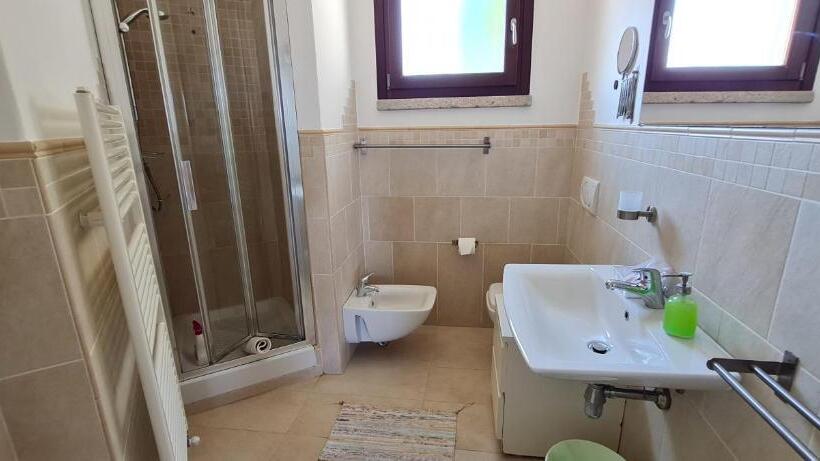 آپارتمان 1 خوابه با چشم‌انداز استخر, Residence Borgo Punta Villa