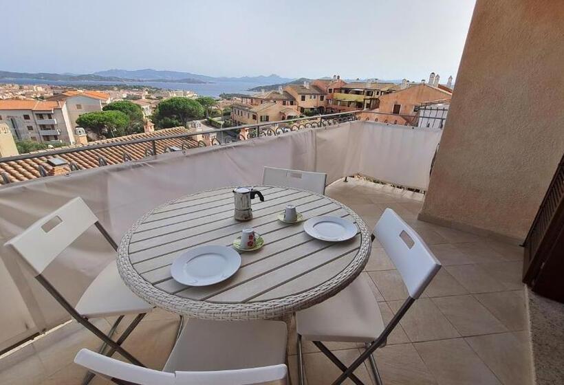 شقة غرفتين مطلة على البحر, Residence Borgo Punta Villa