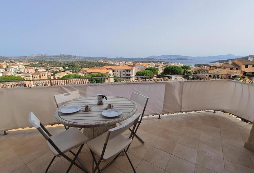 شقة غرفتين مطلة على البحر, Residence Borgo Punta Villa