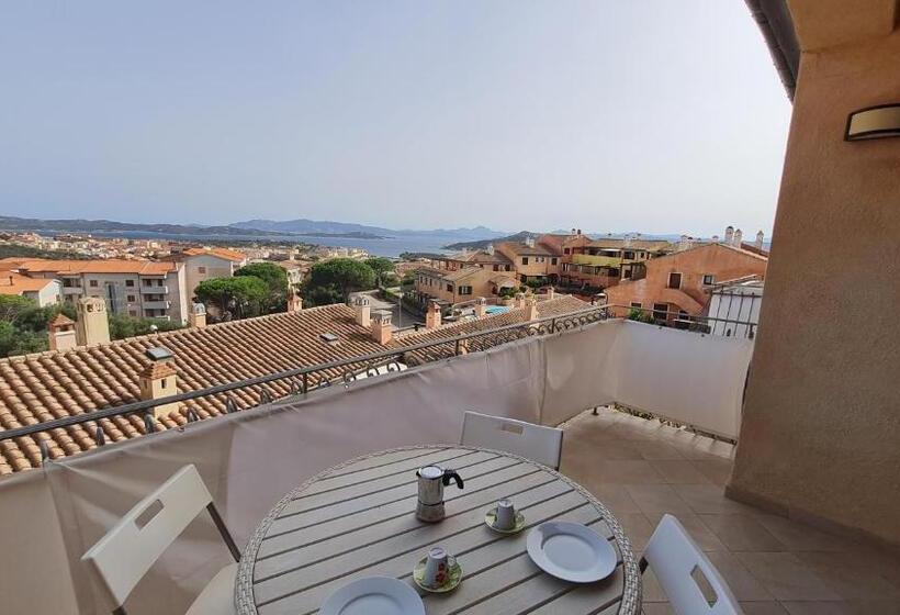 آپارتمان 2 خوابه با چشم‌انداز دریا, Residence Borgo Punta Villa
