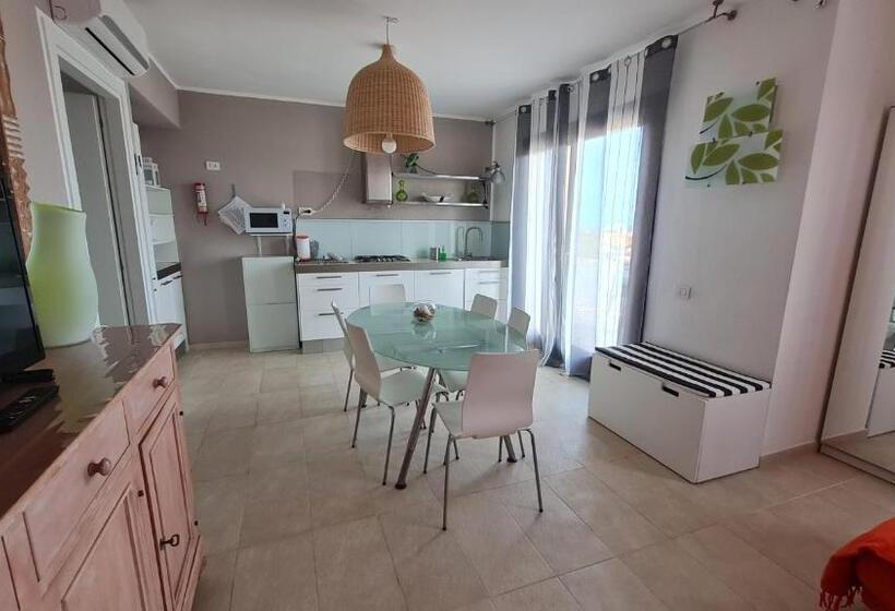 آپارتمان 2 خوابه با چشم‌انداز دریا, Residence Borgo Punta Villa