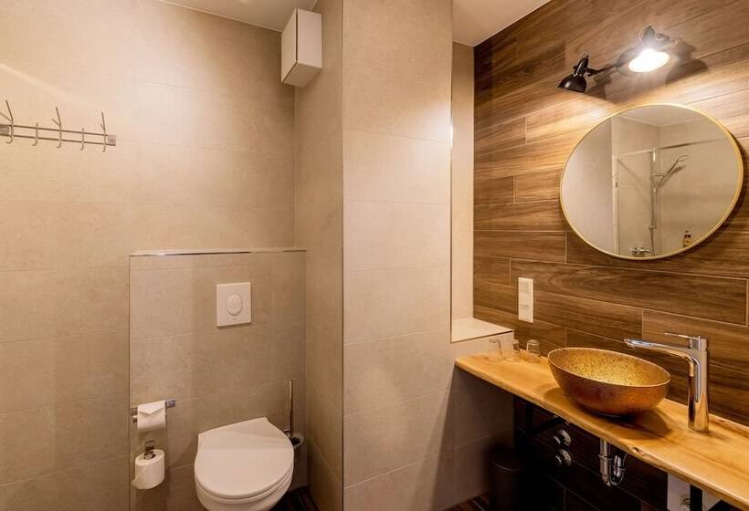 Апартаменты 2 спальни Вид на Сад, Apparthotel Steiger Bad Schandau