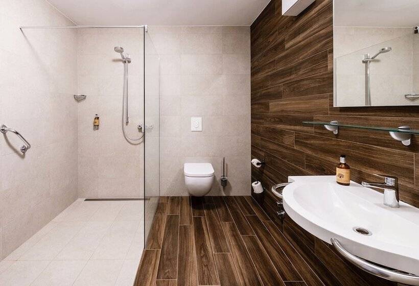 Апартаменты 2 спальни Вид на Сад, Apparthotel Steiger Bad Schandau