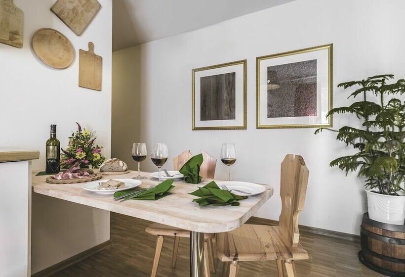 Апартаменты 2 спальни Вид на Сад, Apparthotel Steiger Bad Schandau