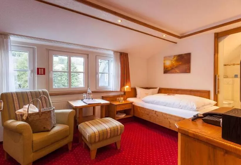 スタンダードシングルルーム, Landhotel Voss Im Talvital