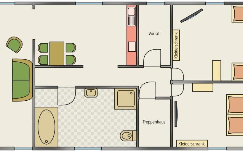 침실 1개 주택, Landhotel Voss Im Talvital