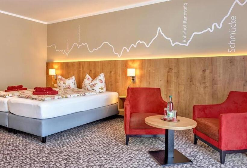 带阳台的豪华间, & Pension Traumblick