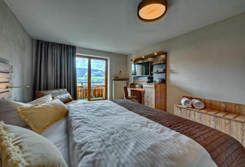 バルコニー付きデラックスルーム, Allgäuer Panorama