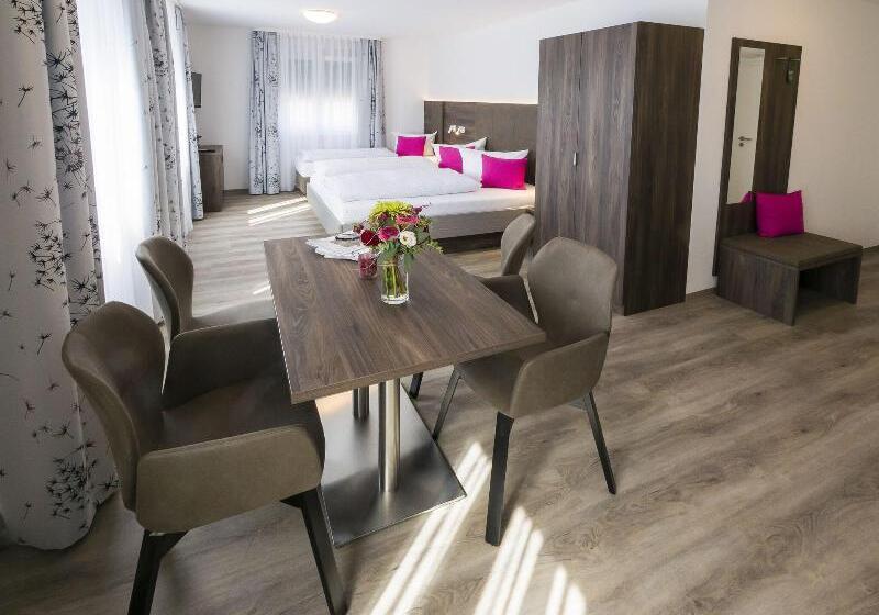 4인용 스탠다드 룸, Lowen Garni  B&b