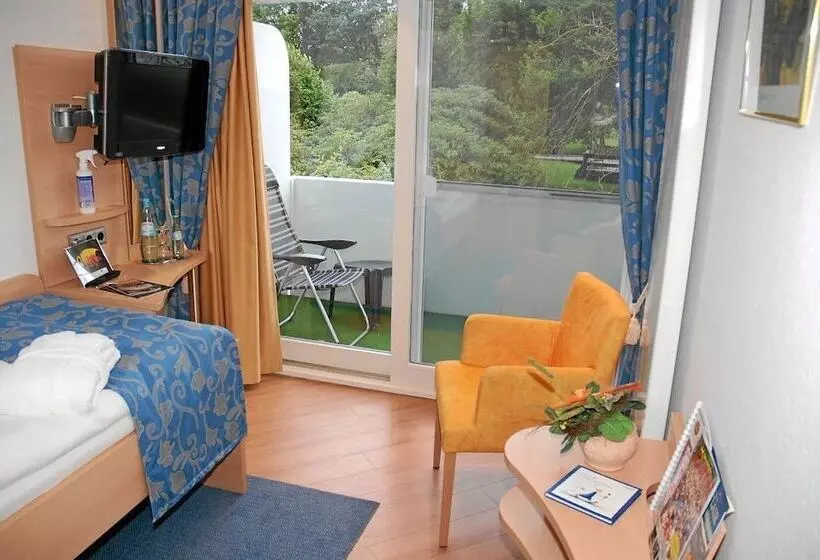 Standard Yhden Hengen Huone, Seehotel Fährhaus