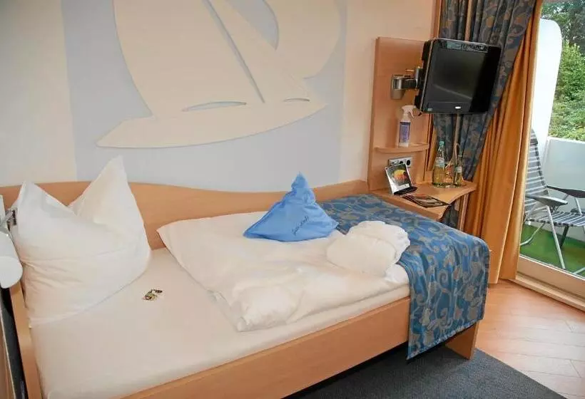 Standard Yhden Hengen Huone, Seehotel Fährhaus