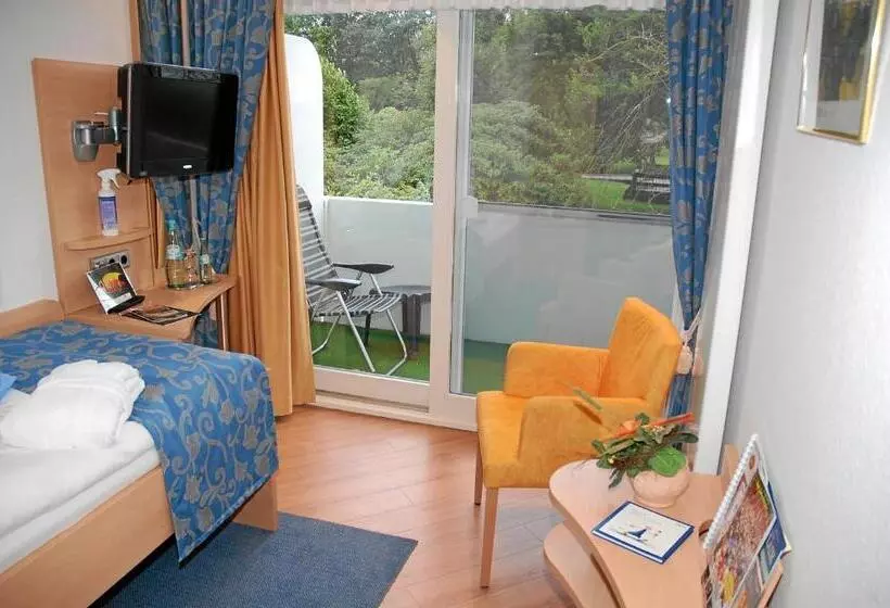 Standard Yhden Hengen Huone, Seehotel Fährhaus