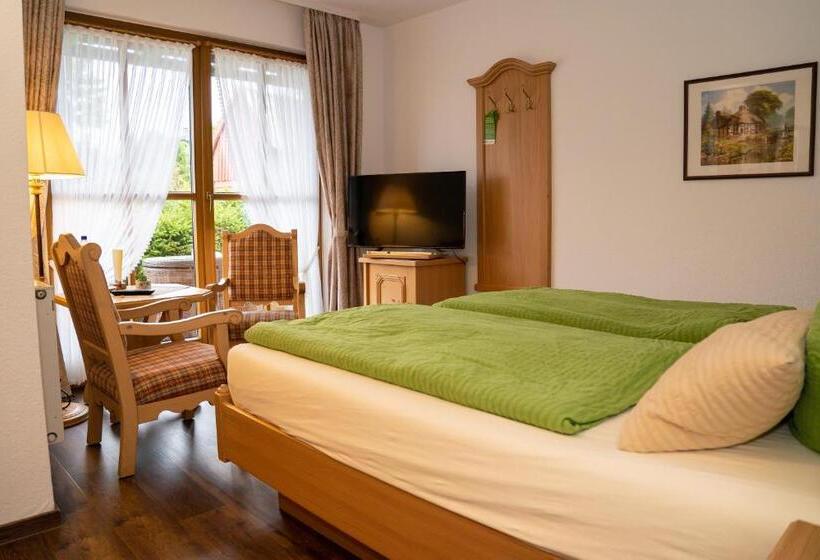 غرفة قياسية مزوَّدة بتراس, Und Berggasthof Zum Sonnenhof