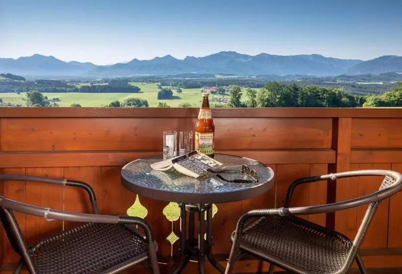 景色の見える一ベッドルームアパートメント, Berg Hotel Weingarten Garni