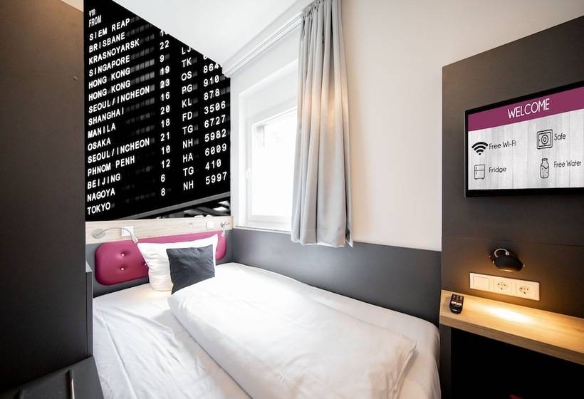 اتاق استاندارد یک نفره, SMARTY Airport Cologne Hotel - KONTAKTLOSER SELF CHECK-IN