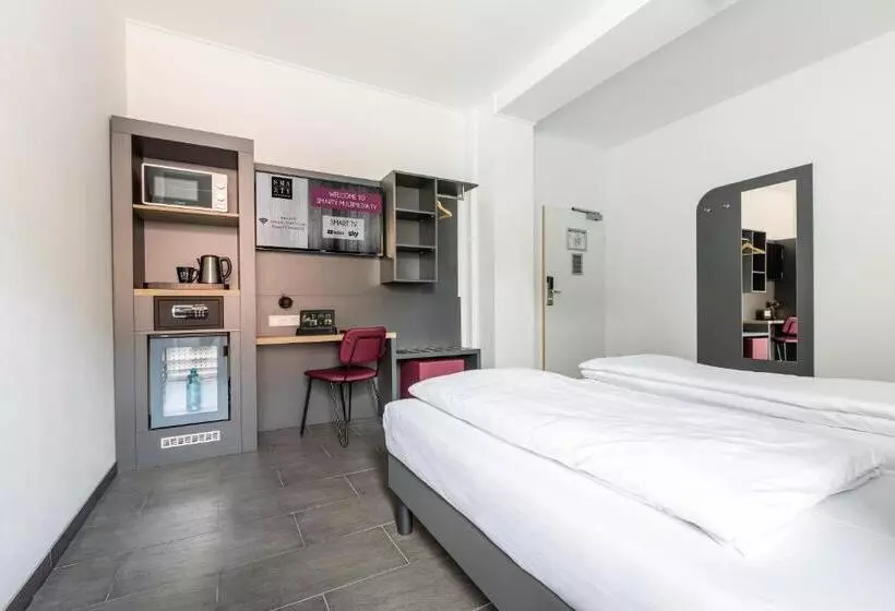 Deluxe-huone, SMARTY Airport Cologne Hotel - KONTAKTLOSER SELF CHECK-IN