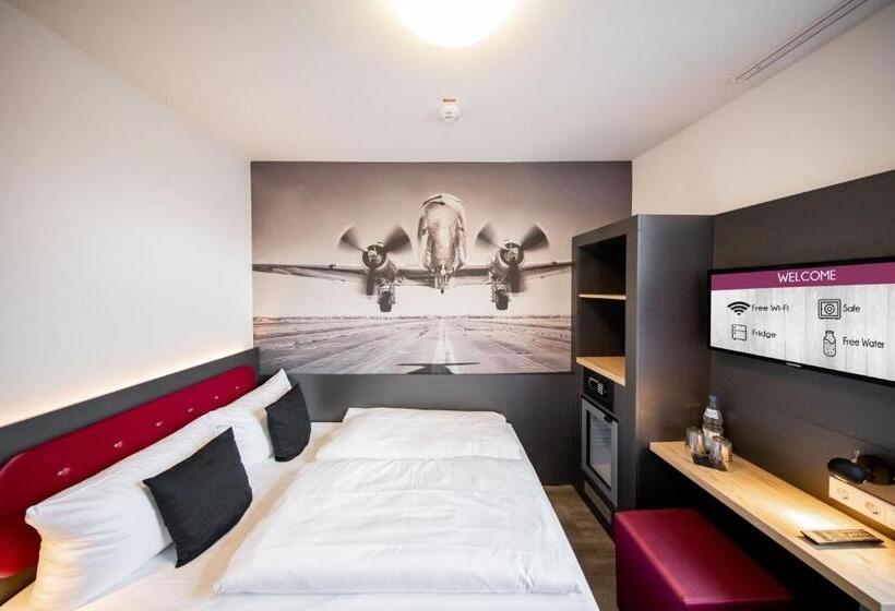 스탠다드 룸, SMARTY Airport Cologne Hotel - KONTAKTLOSER SELF CHECK-IN