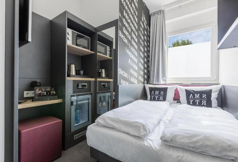 스탠다드 룸, SMARTY Airport Cologne Hotel - KONTAKTLOSER SELF CHECK-IN