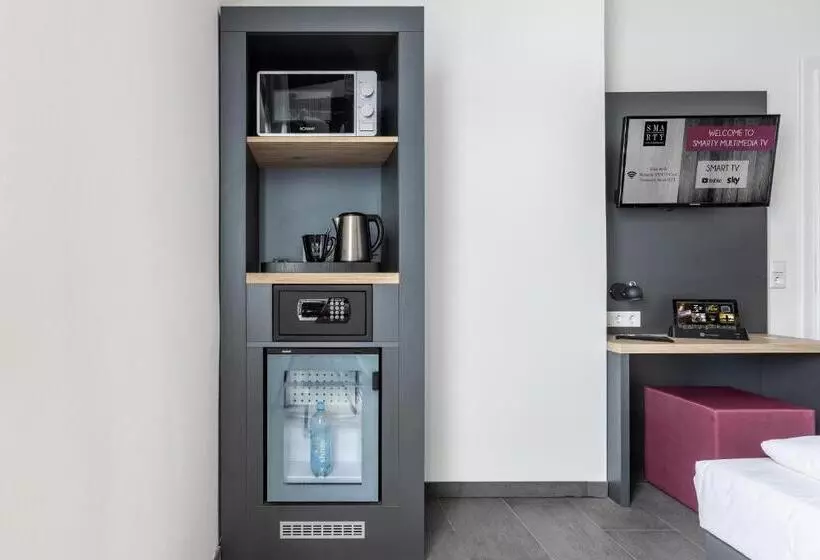 Standard-huone, SMARTY Airport Cologne Hotel - KONTAKTLOSER SELF CHECK-IN