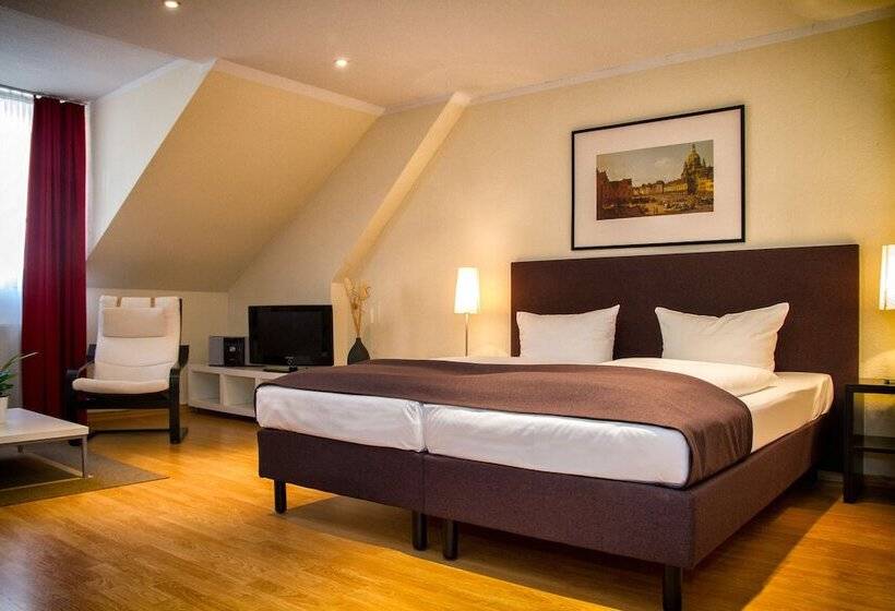 침실 1개 아파트, Aparthotel Am Zwinger