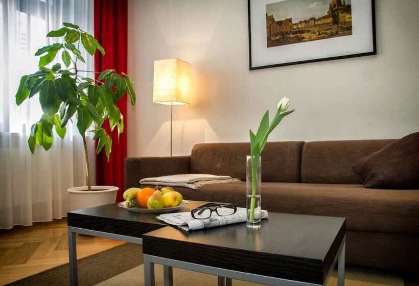Апартаменты 1 Спальня, Aparthotel Am Zwinger