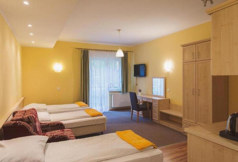 اتاق استاندارد سه تخته با بالکن, Okulski Grand Rozewie