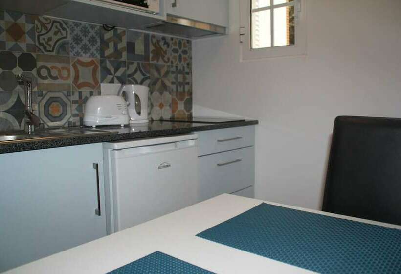 带1个卧室带花园景观的公寓, Verdemar Guest House