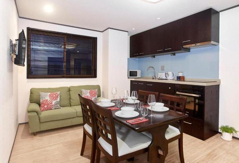 带2个卧室的公寓, The Address Akakura