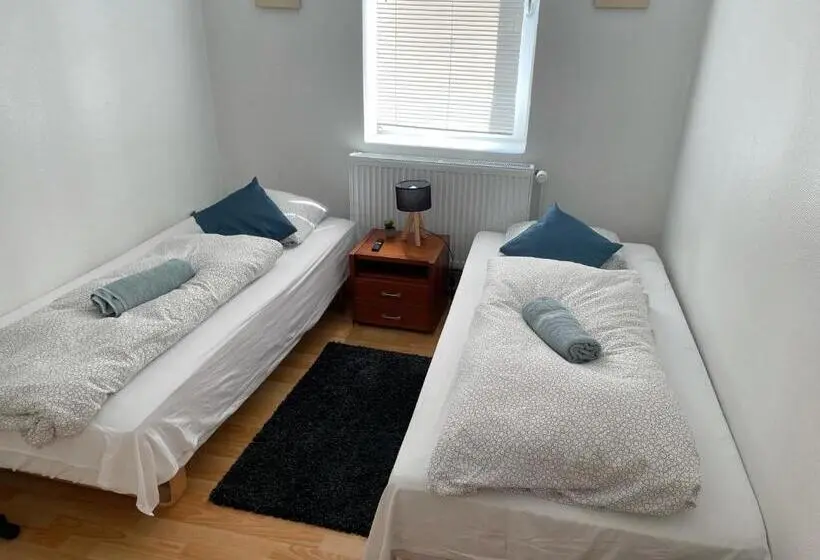 バス共有のスタンダードルーム, Padborg Inn   Simple Rooms & Modern Apartments