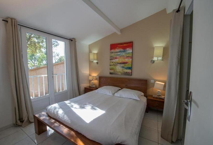 וילת חדר שינה 1 עם נוף לים, Les Hauts De Portovecchio