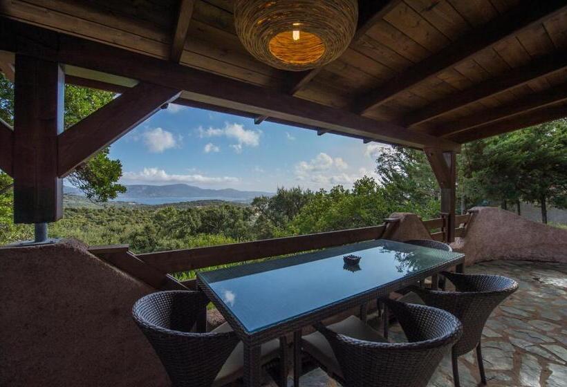 וילת חדר שינה 1 עם נוף לים, Les Hauts De Portovecchio