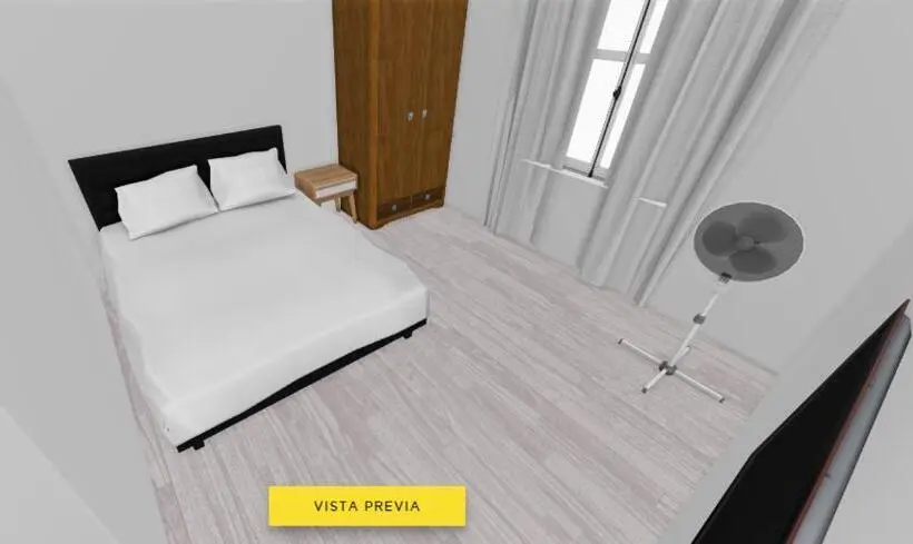 バルコニー付き1ベッドルームアパートメント, Apartahotel San Miguel
