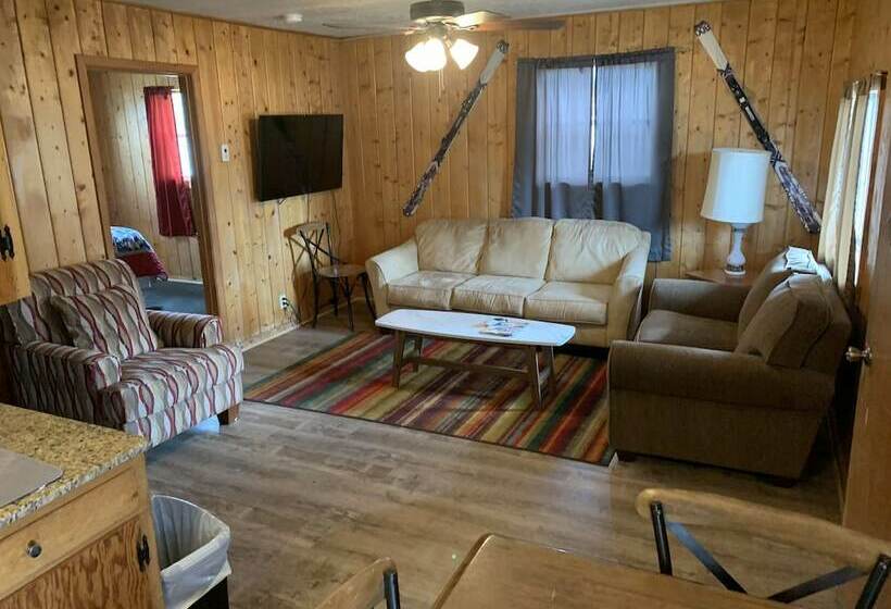 بنجلو قياسى غرفتين نوم, South Fork Lodge & Rv Park