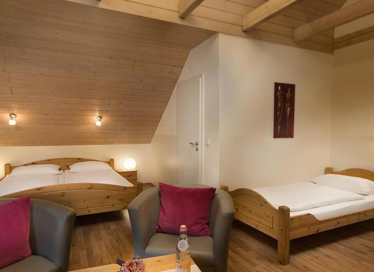 Трехместный Номер Стандарт Вид на Сад, Haus Biederstaedt